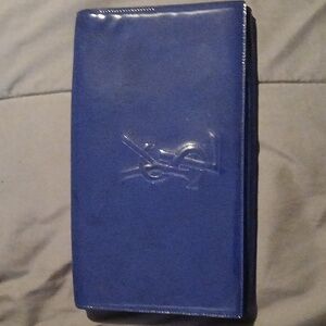 YvesSaintLaurent blue handbag (large)